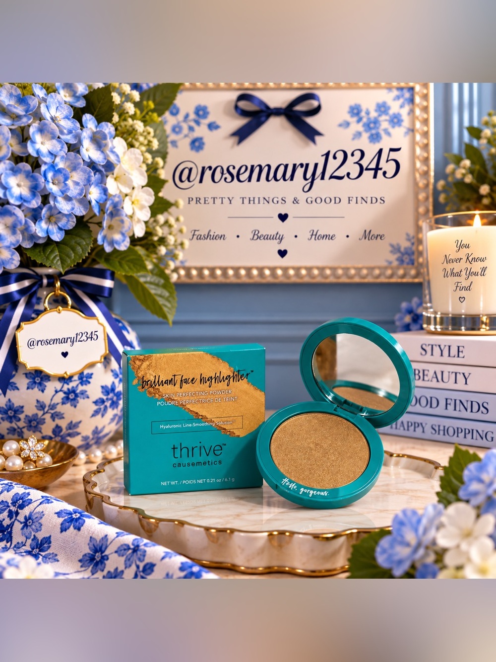 Thrive Causemetics Brilliant Face Highlighter - Shirley